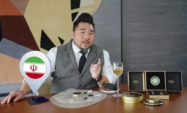 今晚（24日）Christian介紹魚子醬。