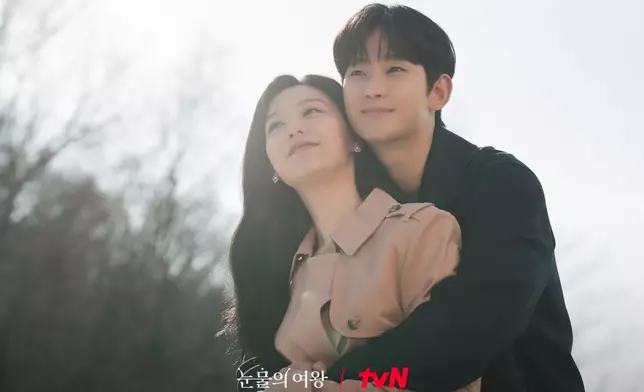 金秀賢和金智媛合作《淚之女王》獲得觀眾喜愛（tvN Drama圖片）