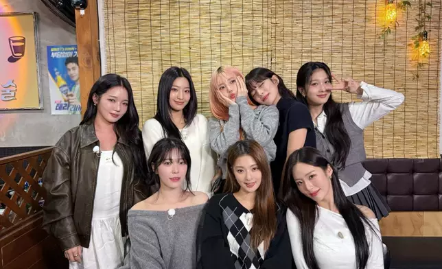 女團fromis_9在去年12月與前所屬社Pledis娛樂完約（fromis_9 twitter圖片）
