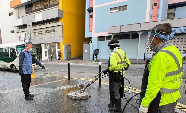 ​食環署呼籲市民積極參與歲晚清潔大行動（附圖） 政府新聞處圖片