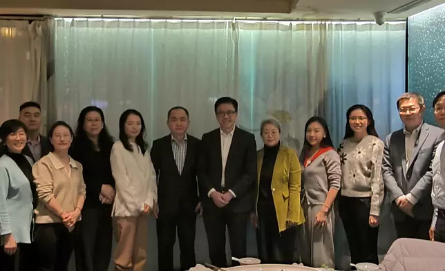 創新科技及工業局局長繼續訪問上海。 政府新聞處圖片