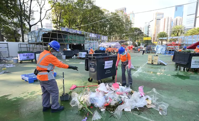 食環署年宵市場圓滿結束（附圖） 政府新聞處圖片