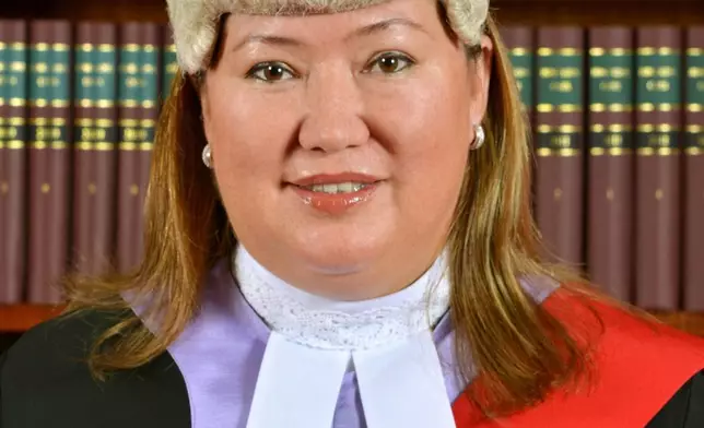 高院法官胡雅文。司法機構網頁圖片