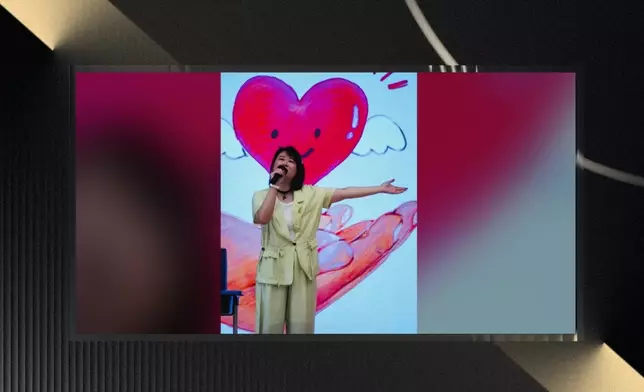 陳芷盈獻唱《領悟》嘅演出好評如潮。