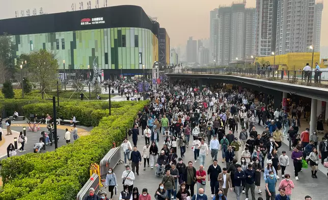 啟德體育園舉行啟用前最後一次大型演練。FB圖片