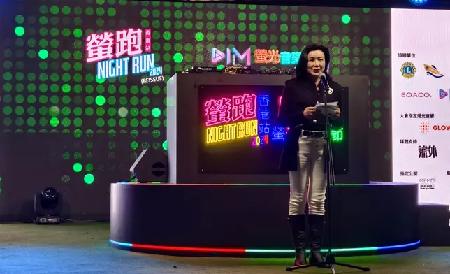 香港灣仔區各界協會主席佘靜怡女士亦在致辭時稱，很期待未來能將「螢跑」拓展至大灣區其他城市，促進中港融合。