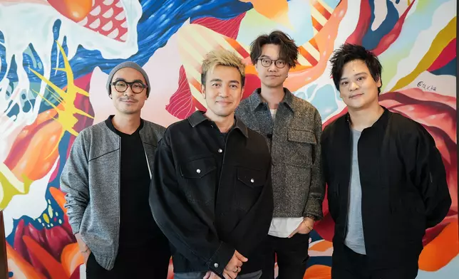 四子自言20年沒太多改變，仍保持音樂初心。