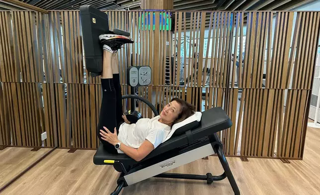 Helen姐本身十分熱愛運動。