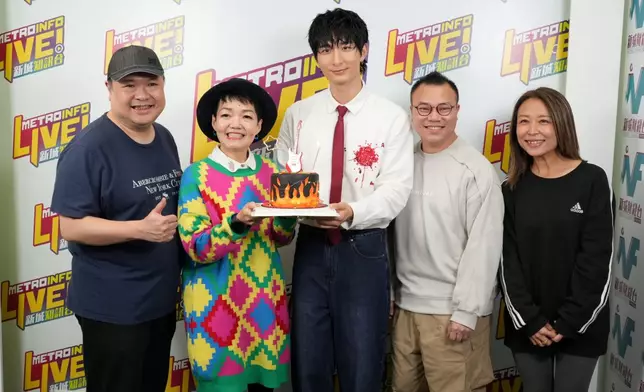 左起：麥卓華、程凱欣、張馳豪、昆頓、黎莉