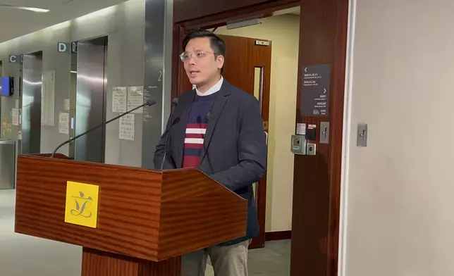 梁文廣。巴士的報記者攝。