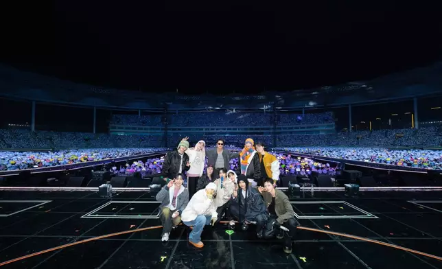 男團Seventeen在3月20日、21日舉行一連歌場粉絲見面會。 Seventeen twitter圖片