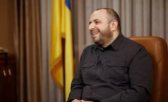 烏克蘭國防部長烏梅羅夫。X圖片