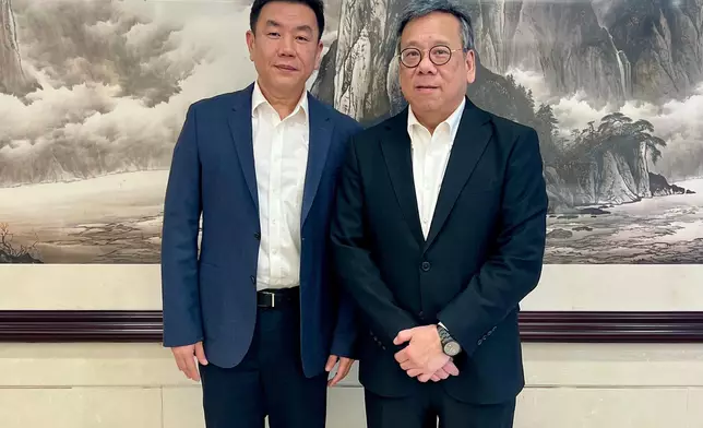 商務及經濟發展局局長繼續訪問廣州及東莞。政府新聞處圖片