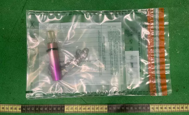 檢獲的懷疑另類吸煙產品。 政府新聞處圖片