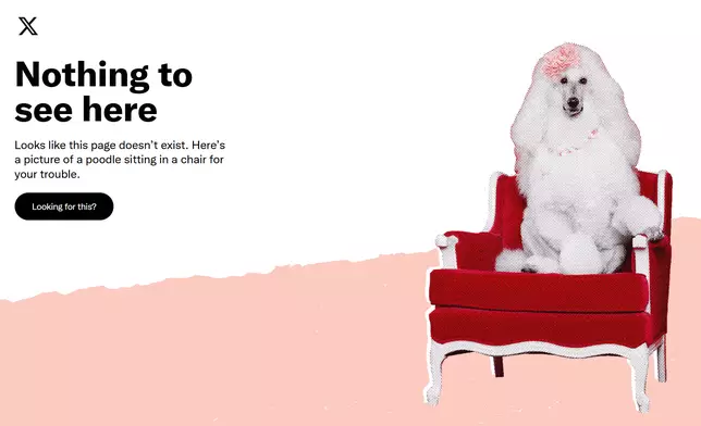 X用戶於網站想嵌入貼文時，就會出現這樣的畫面。(網站截圖)