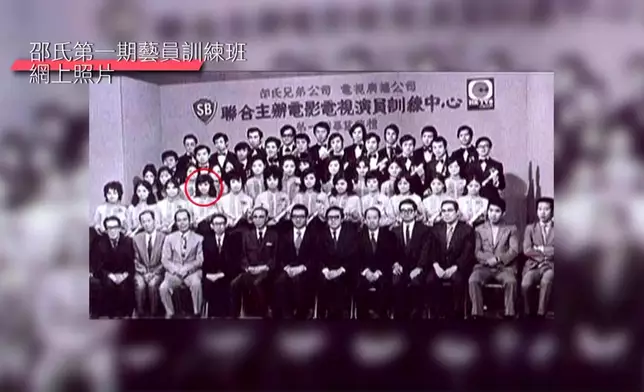 原來米雪係透過報讀邵氏影視藝員訓練班入行嘅。