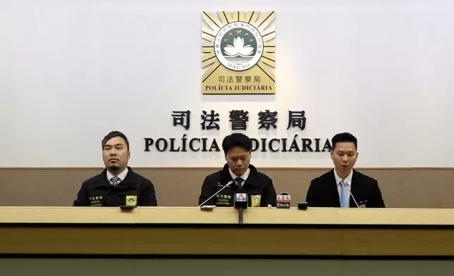 澳門司警公布案情。司警教室FB