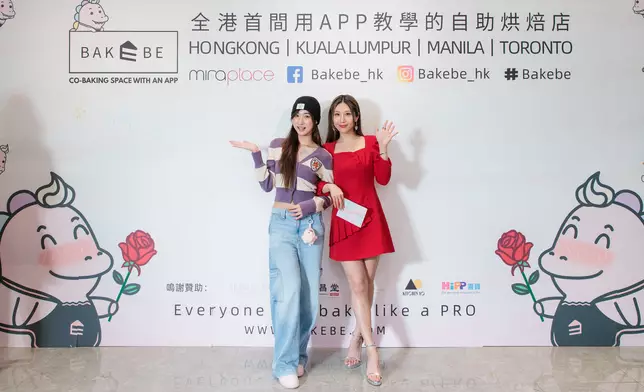 鍾柔美亦有到場支持。