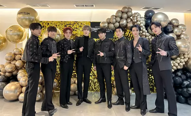 ATEEZ首次入圍《AMAs》。 ATEEZ twitter圖片