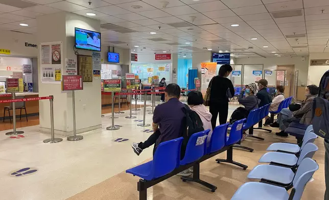 威爾斯親王醫院急症室。巴士的報記者攝