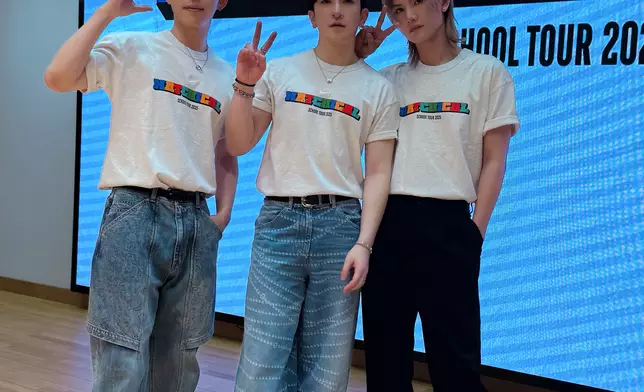 左起：Edan（呂爵安）、Anson Lo（盧瀚霆）、Jeremy（李駿傑）