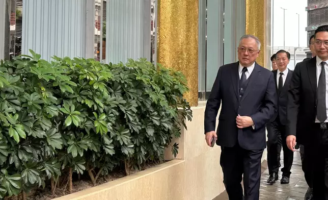 行政會議成員張宇人。巴士的報記者攝
