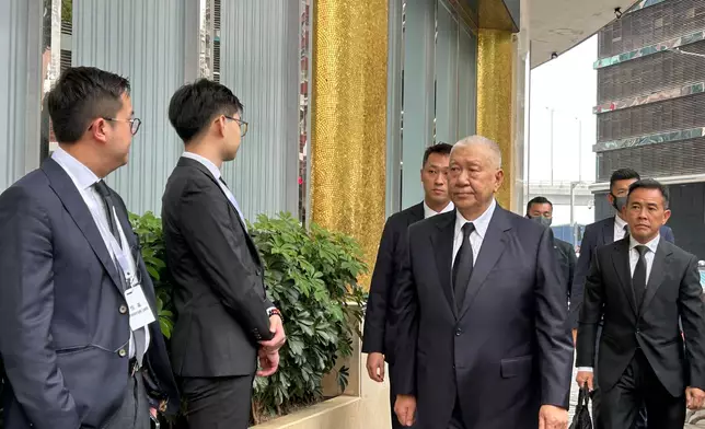 澳門前行政長官何厚樺。巴士的報記者攝