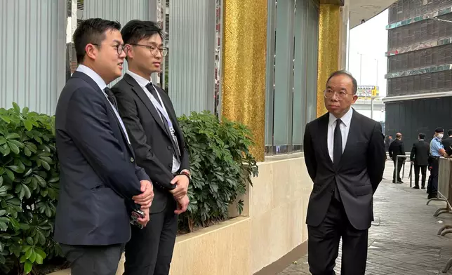 政制及內地事務局局長曾國衞。巴士的報記者攝