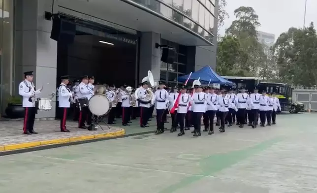 民安隊會操。民安隊FB