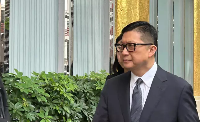 保安局局長鄧炳強。巴士的報記者攝