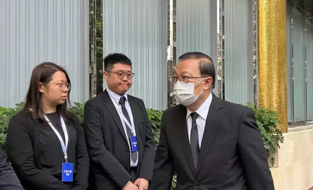 前全國人大常委譚耀宗。巴士的報記者攝