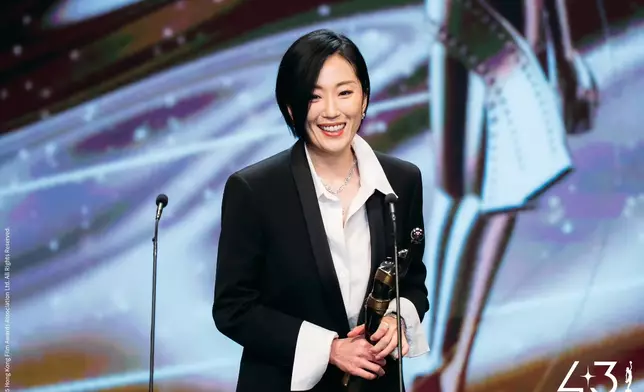 谷祖琳憑電影《爸爸》奪得最佳女配角。