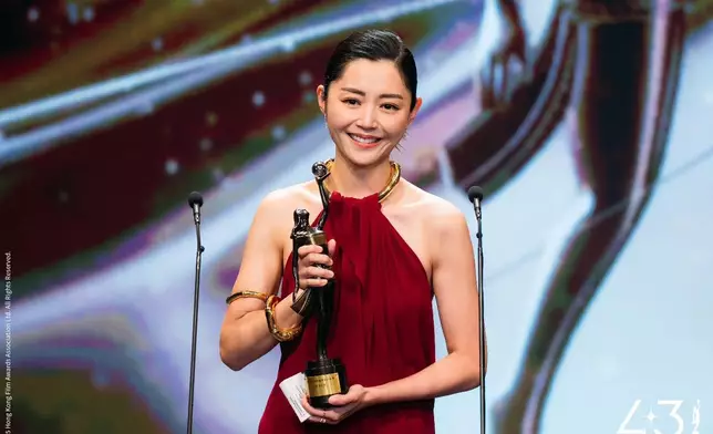 衛詩雅憑《破．地獄》奪得最佳女主角。