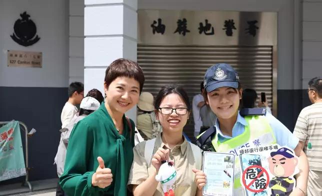 5.1勞動節前夕•西九龍交通部聯同旅遊業界加強道路安全及打擊的士違規宣傳