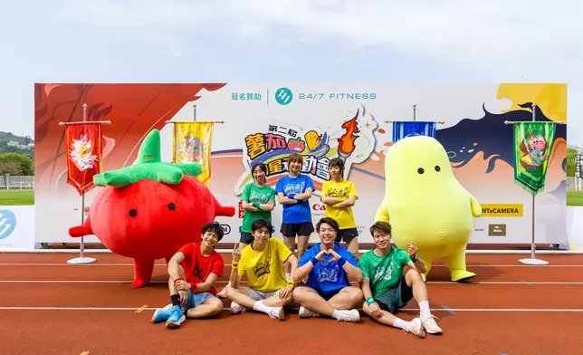 小薯茄幕前及吉祥物阿薯阿茄