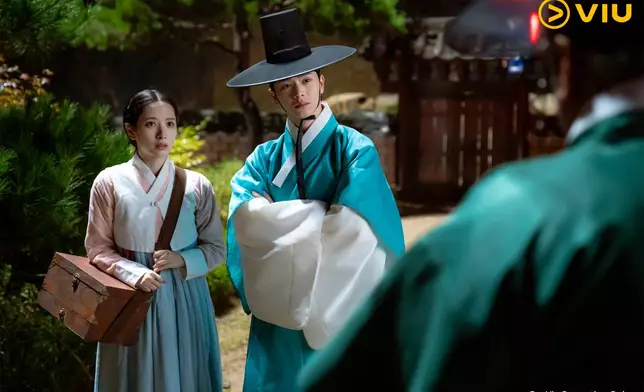 二人合力揭開宮中秘密。黃Viu提供圖片