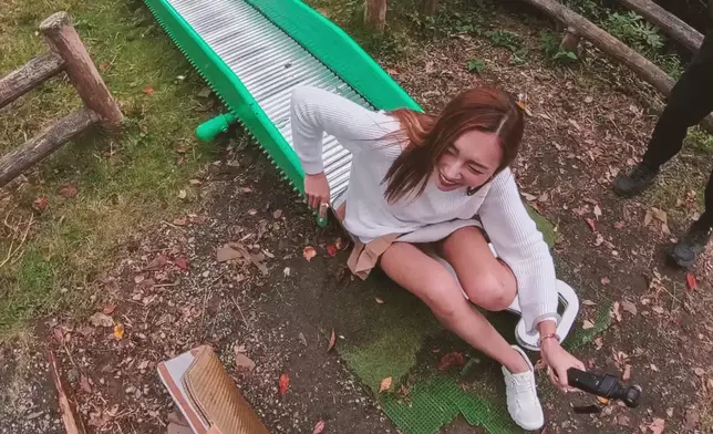 Chloe降落失敗屁股硬着陸。