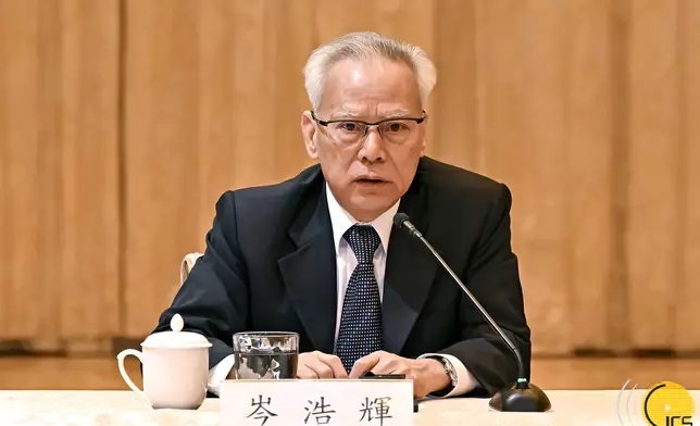 澳門行政長官岑浩輝。澳門新聞局圖片