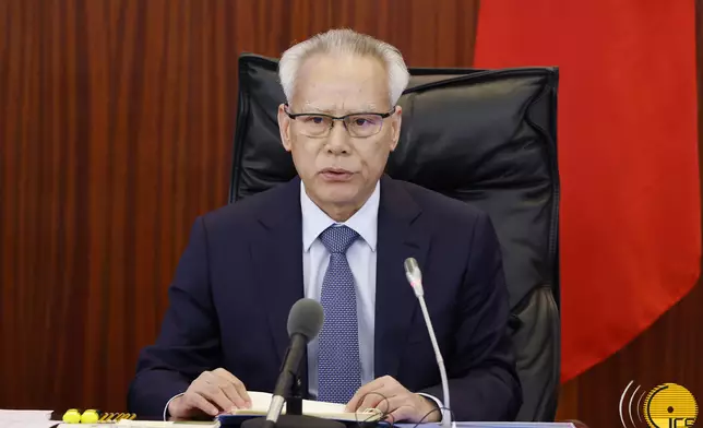 澳門行政長官岑浩輝。資料圖片