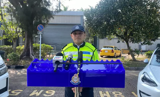 張展鴻呼籲市民使用合法交通工具出行。