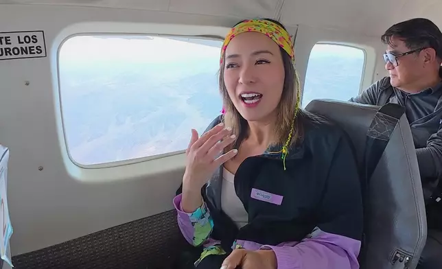 Christy表示：「飛來飛去轉來轉去嘅感覺真係好辛苦，我哋成個人飆汗啦，跟住好想嘔啦！」