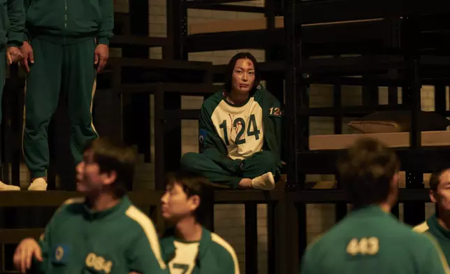 《魷魚遊戲》公開最後一季的劇照。 Netflix twitter圖片