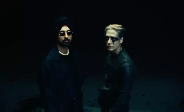 與印度寶萊塢明星Diljit Dosanjh合作。