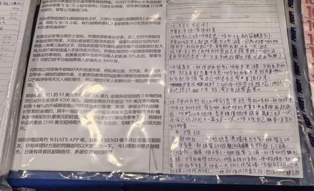 檢獲的證物。