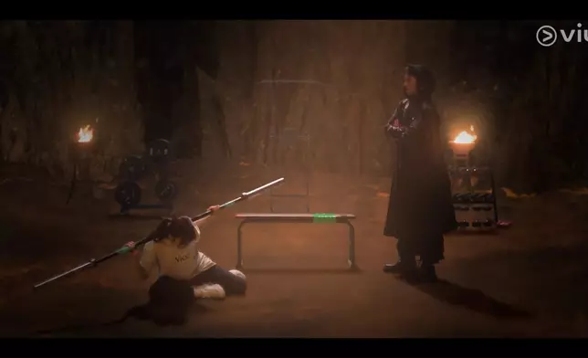 美蘭因為好吃懶做被「地獄使者」懲罰。