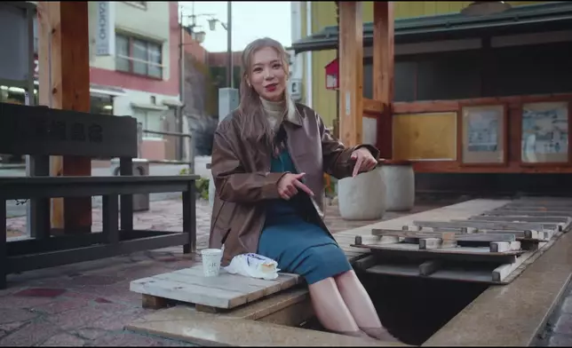當地提供不少浸腳的設備。