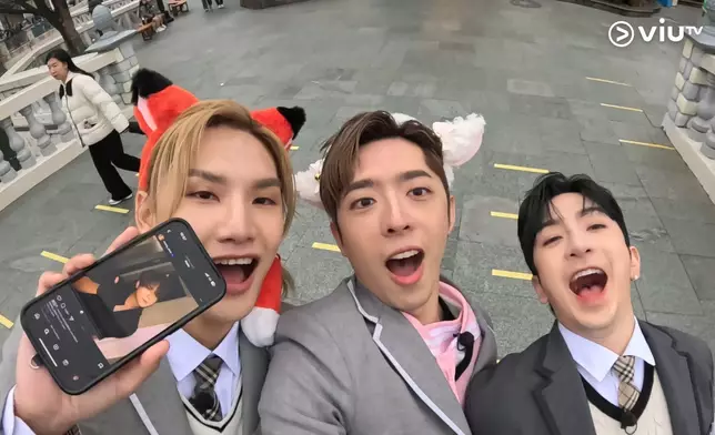 《呂濤米Lo Seoul》日前一集，四子去樂天世界挑戰刺激的機動遊。