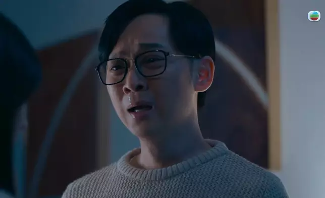 鄧智堅呢幕喊戲，完全演活咗小男人之痛。