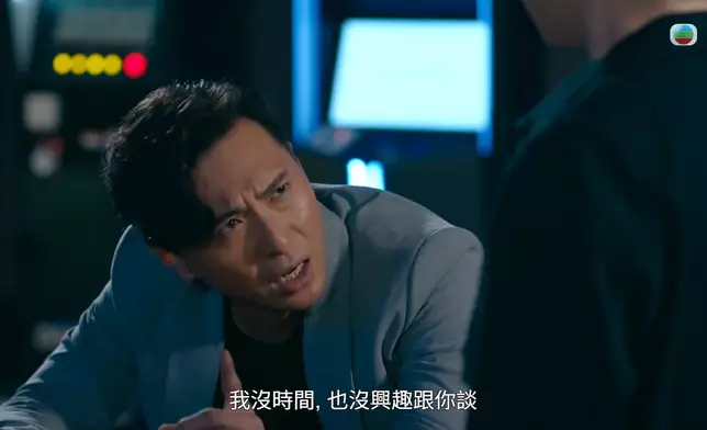 而佢搵子恆講數呢一場，亦演活咗「好刻意扮惡但惡唔起嘅狀態」，完全係同個角色完美結合。