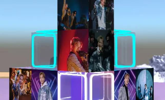 展覽會設大燈箱打卡位